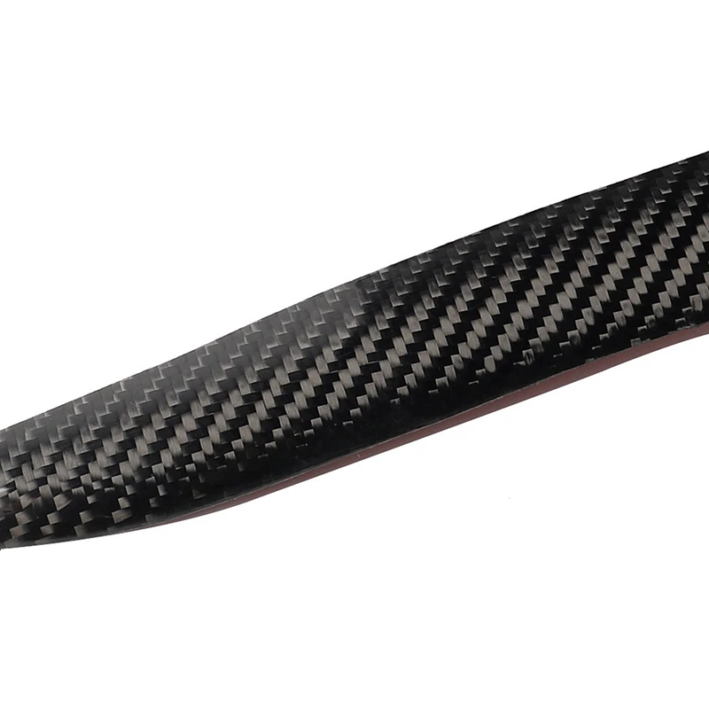 

Carbon Fiber Headlight Eyelid Eyebrow Cover with Carbon Fiber Look Rear Bumper Lip Splitter Winglet Apron