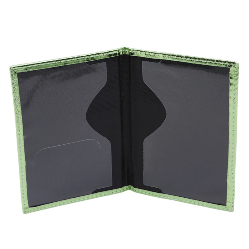 

Women Fashion Paillette Passport Covers Travel Accessories Holder PU Leather ID Bank Card Passport Business Wallet Case 14*9.6cm