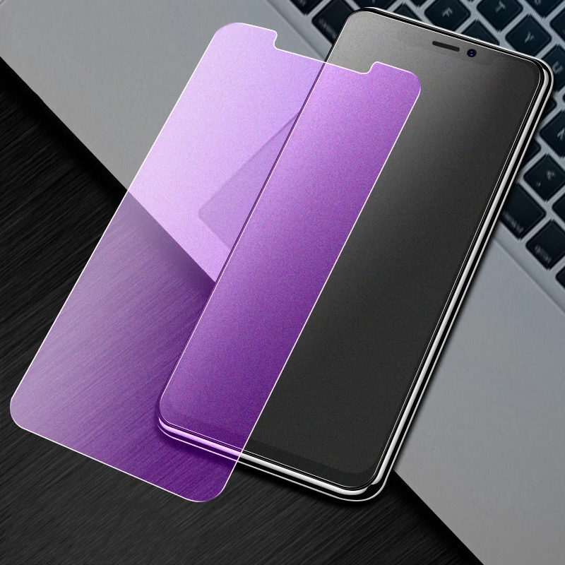 Для iPhone 12 11 Pro Max Mini SE 2020 защита от синего матового закаленного стекла для X XS MAX XR