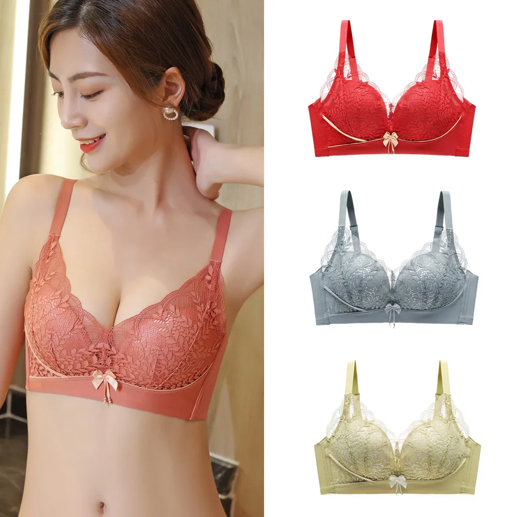 

Lace Lingerie Set Sexy Women's Underwear Transparent Bra Party Sets Lace Lingerie Bra Set Underwear Set Medium thick cup AB