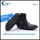 Yon Sub 5 мм ботинки для дайвинга из неопрена Мужская обувь для подводного плавания Нескользящая износостойкая пляжная прогулочная обувь для дайвинга
