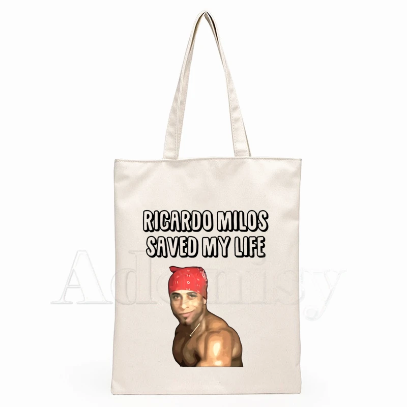 Ricardo Milos Fashion Canvas Bag Women Girls Simple Large Capacity Storage Handbag Shoulder Tote Reusable Student Bookbag | Багаж и сумки