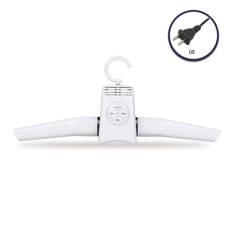 

US/EU Plug Electric Drying Rack Smart Hang Clothes Dryer Portable Outdoor Travel Foldable Shoes Clothing Drying Hanger