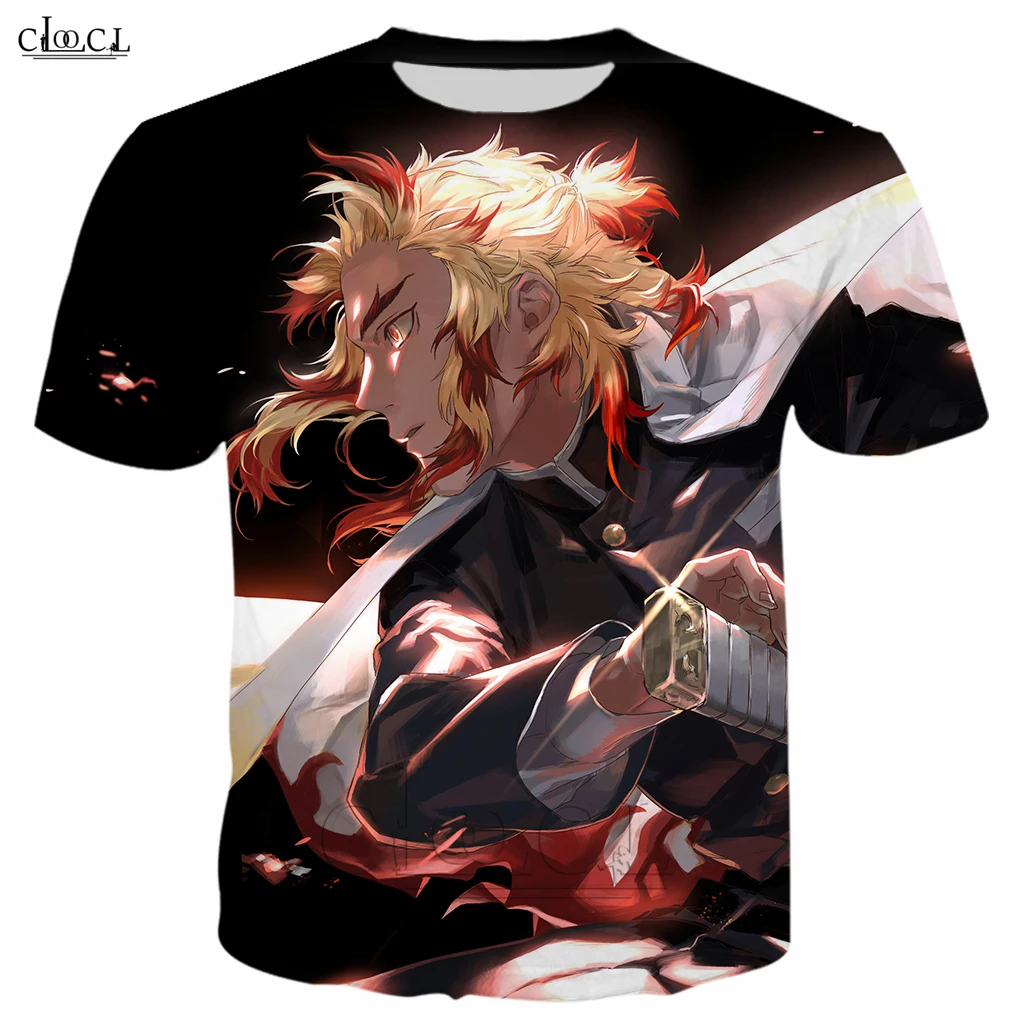 Fashion T Shirt Men / Women Anime Demon Slayer: Kimetsu No Yaiba 3D Printed T Shirts Harajuku Style T Shirt Streetwear Tops T234