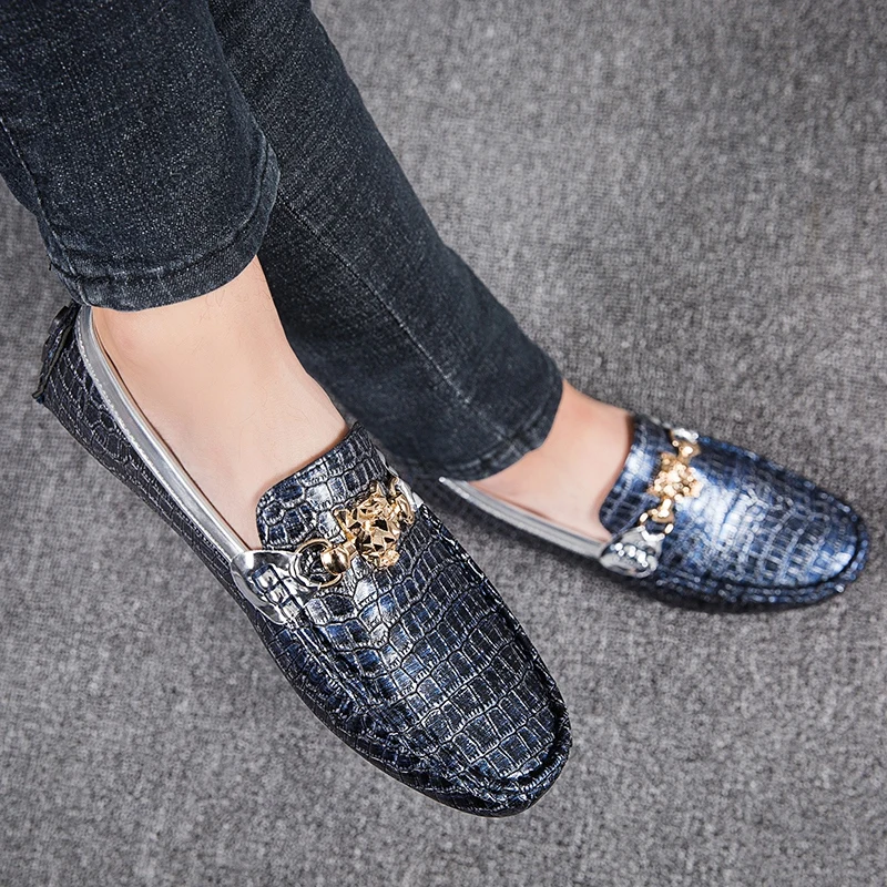 

Slipon Shoes Fashion Men's Shoes Men Loafers For Casual Walking Summer Trend Male Shoe Mens Causal Sandals Leather