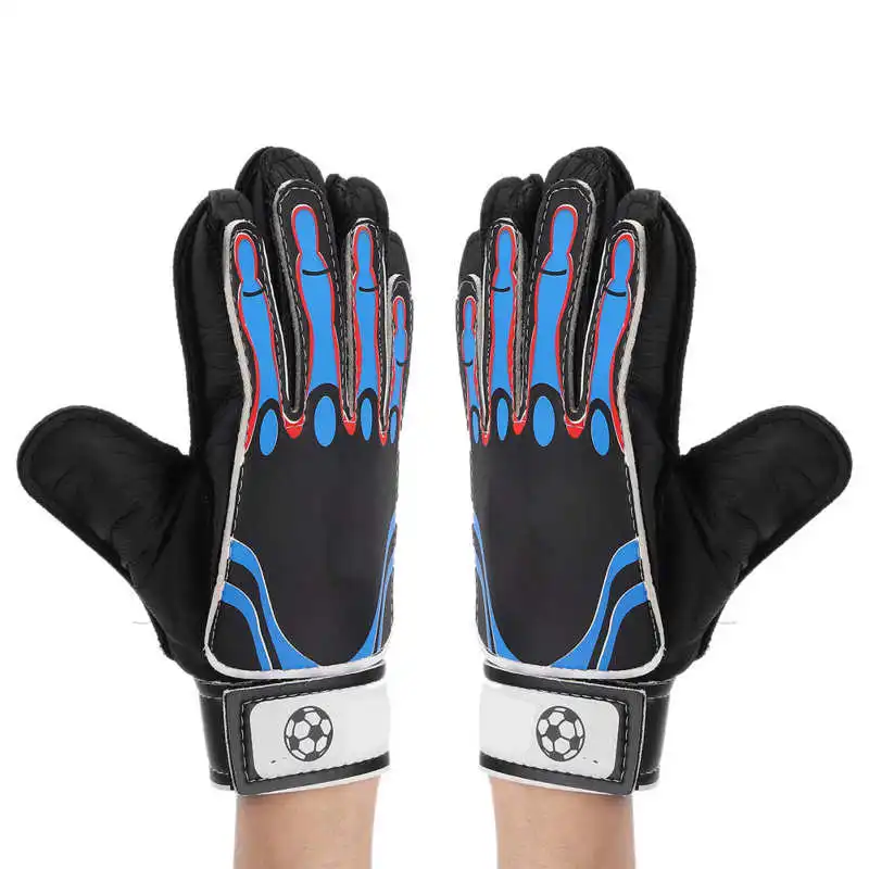Футбольные перчатки для вратаря детские противоскользящие латексные защитные
