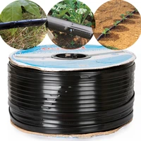 wholesale 1000mroll 16mm agricultural drip irrigation tape farm soaker hose greenhouse under film drip hose