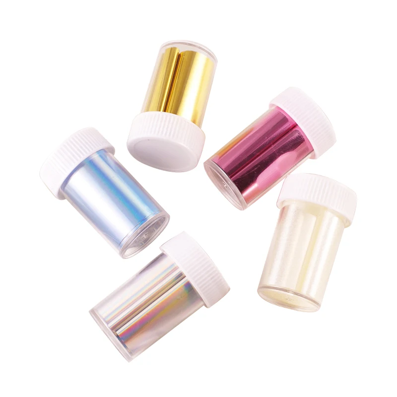 1 рулон розового золота фольга для ногтей блестящее небо блестящие переводные