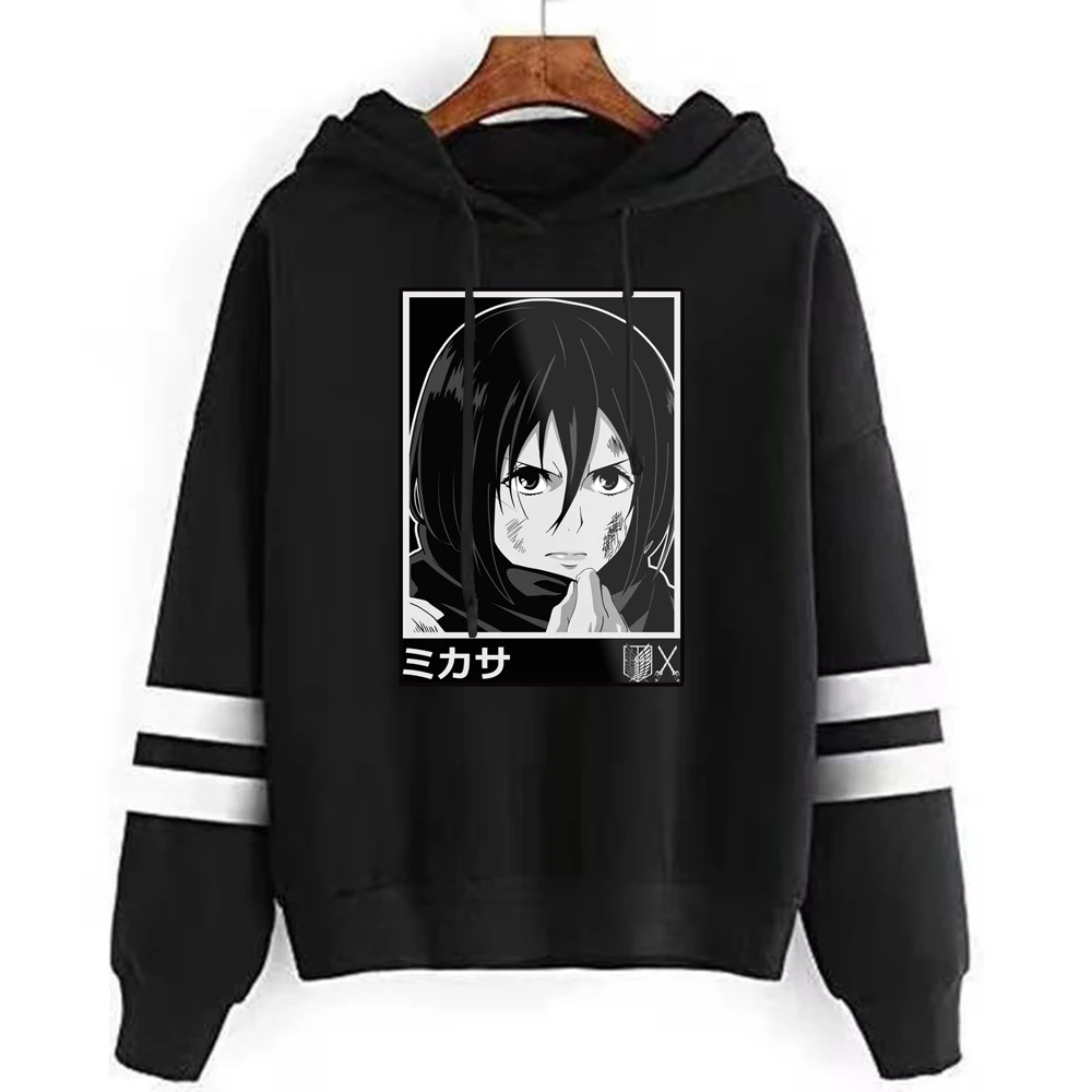 Attack on Titan Mikasa Sweetshirt Unisex Polyester Hoodie Men's Casual Hoodie Women