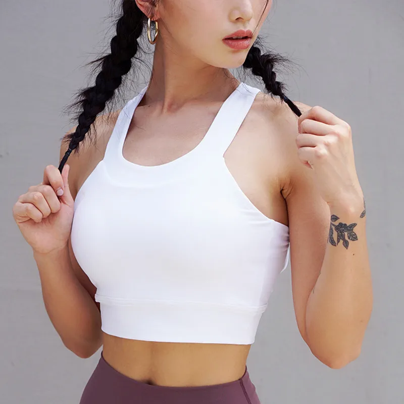 Новый осенний бюстгальтер для йоги с изображением русалки женский жилет