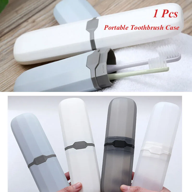 1 шт. портативный чехол для зубной щетки путешествий защитный ящик хранения