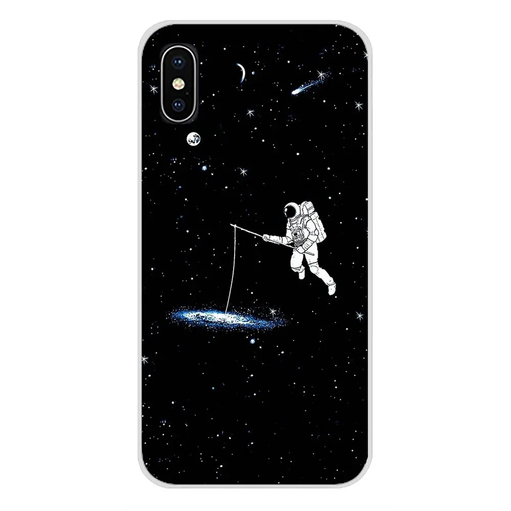 Pretty Space Moon астронавт для Huawei Honor 4C 5C 6X 7 7A 7C 8 9 10 8C 8S 8X 9X 10I 20 Lite Pro Аксессуары чехлы