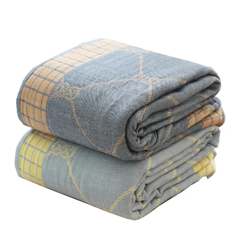 Одеяло для отдыха в скандинавском стиле газовое покрывало дивана летнее сна