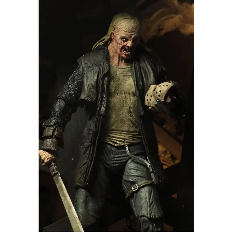 

Genuine NECA Action Figure 39720 Black Friday the 13th 2009 Edition Jason Murderer Deluxe Edition Doll Model Toy Funny Gift