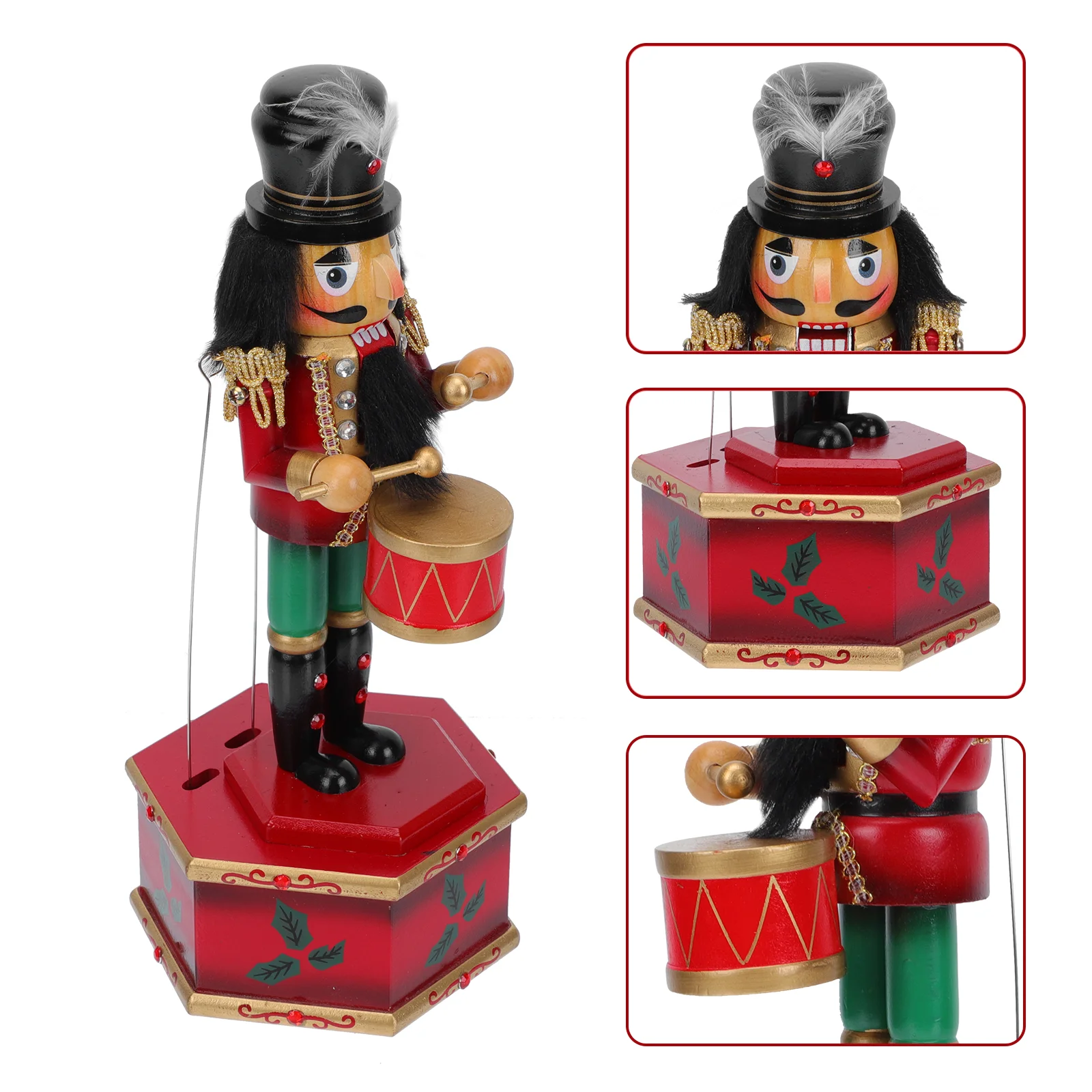 

1pc Exquisite Musical Box Desktop Musical Box Adornment Xmas Gift Ornament