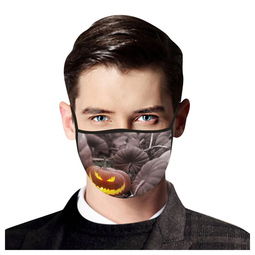 5 стилей взрослая хлопковая маска для губ на Хэллоуин унисекс Подростковая