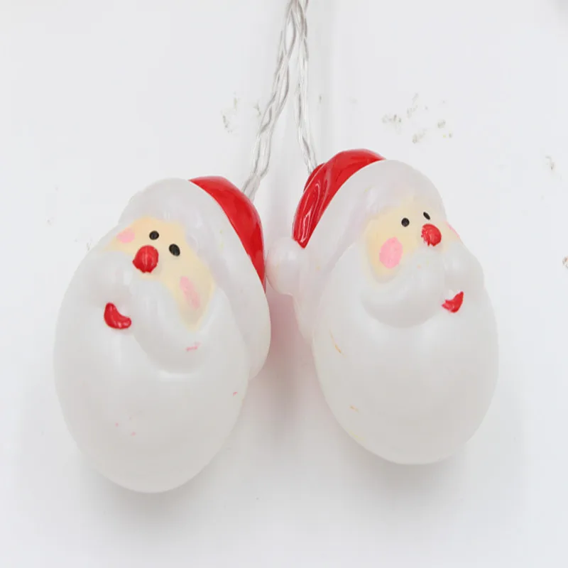 Новинка 10 светильник льников осветительная цепочка на голову Санты креативное