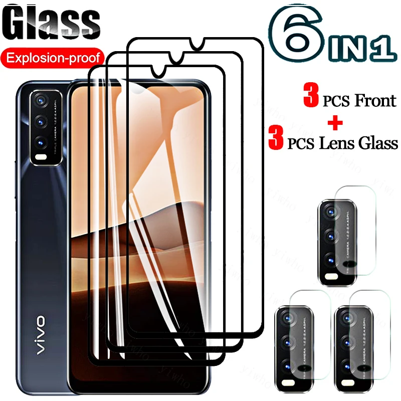 

Tempered Glass for VIVO Y20T Y11 Y20 Y21 Y30 Y31 Y50 Screen Protectors for VIVO V21e 5G V20 SE Y73 Y72 Camera Lens Glass Film