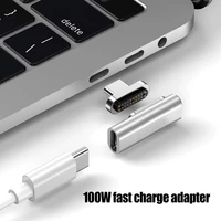 usb c 20 pin magnetic 4k video quick charge type c to type c charging adapter converter support 100w pd for macbook pro air
