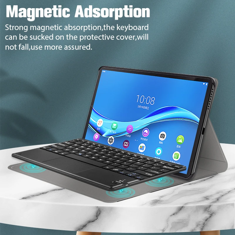 

Touchpad Keyboard Case Lenovo Tab M10 Plus TB -X606F /X 2020 Keyboard Leather cases Tab M10 TB-X605F 2019 shell