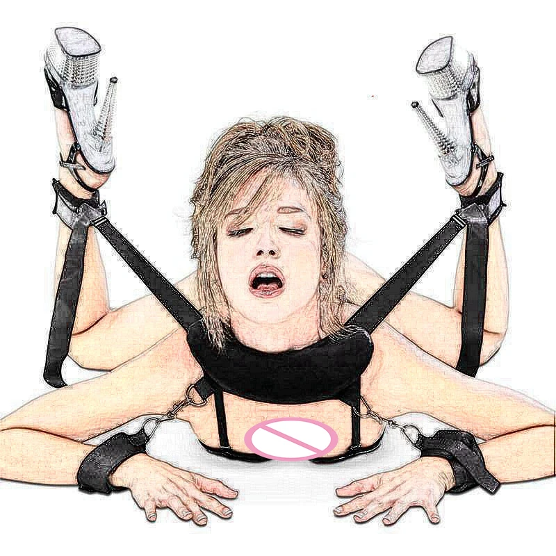 Наручники и шея для взрослых наручники манжеты голеностопа БДСМ набор