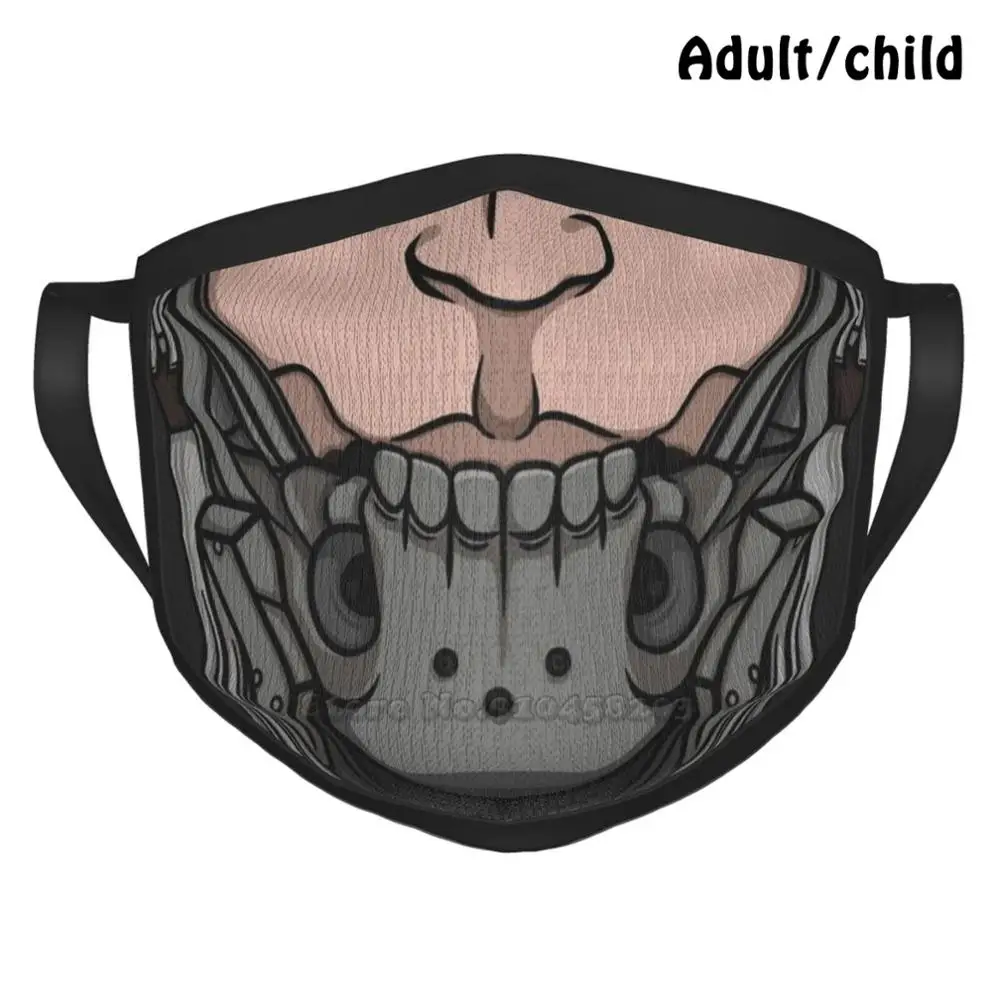 

Маска для лица Raiden металлическая, прочная, под заказ