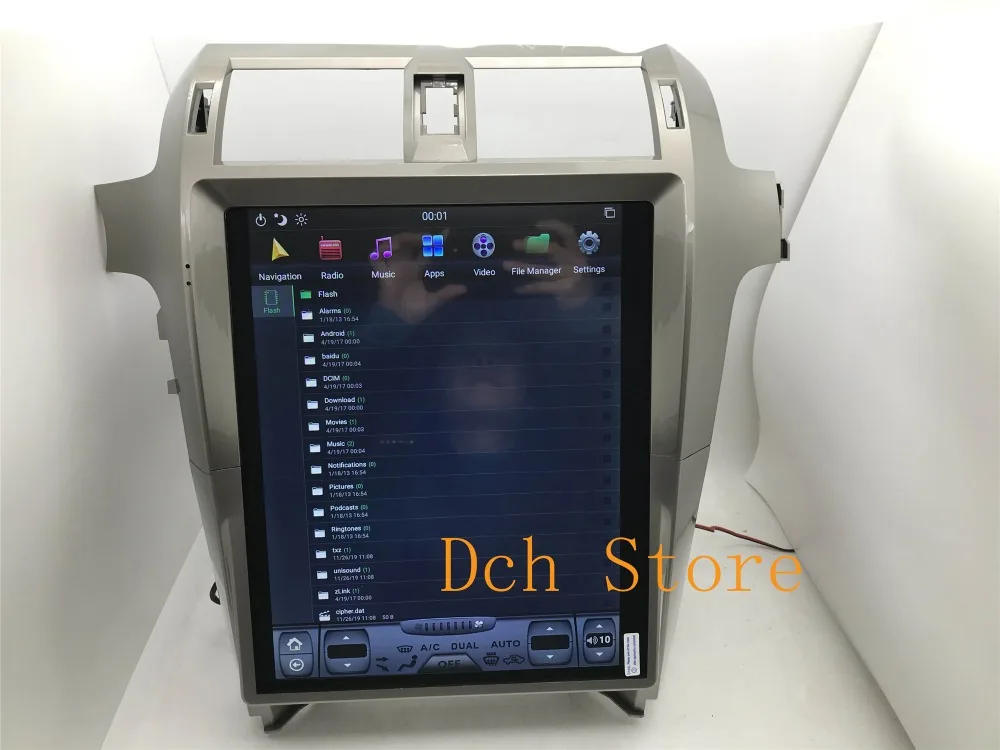 15 дюймов tesla стиль Android 8,1 PX6 автомобильный DVD gps навигация для lexus GX GX400 GX460 радио Поддержка 360