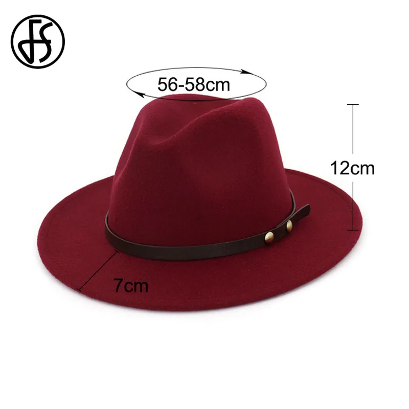 Женская фетровая шляпа FS винтажная розового цвета зимняя 2019|Мужские фетровые