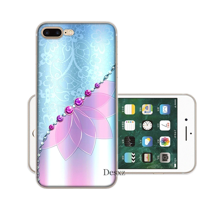 Чехол для мобильного телефона iPhone 11 Pro X XR XS Max 5 5S SE 6 6S 7 8 Plus жесткий чехол цветок с