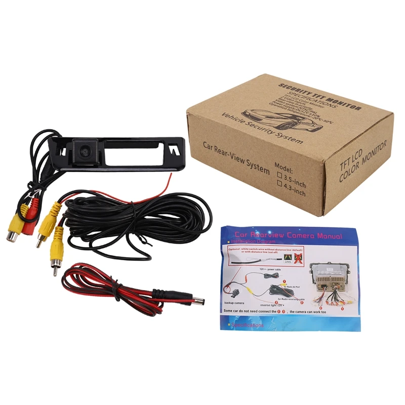 Автомобильная камера заднего вида HD Водонепроницаемая и противотуманная