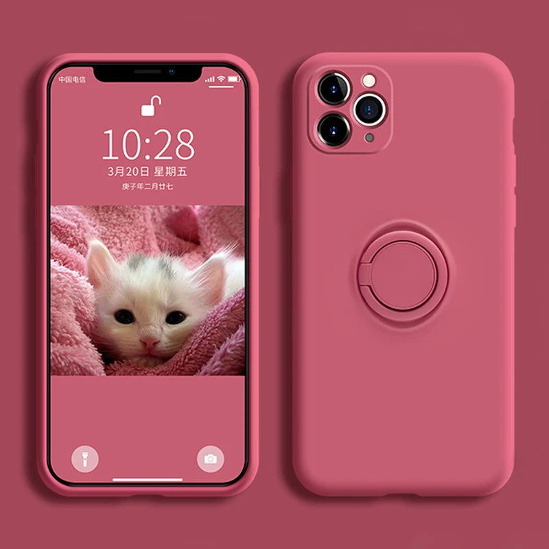Силиконовый чехол для iPhone 12 Pro Max Mini XR XS X 8 7 6 6S Plus iPhone12 чехлы телефонов 11 с