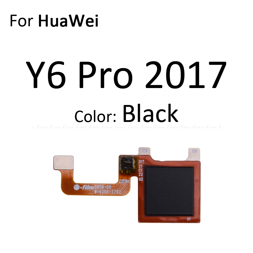 Сенсорный ID сканер отпечатков пальцев разъем гибкий кабель для HuaWei Y9 Y7 Y6 Prime Pro 2019