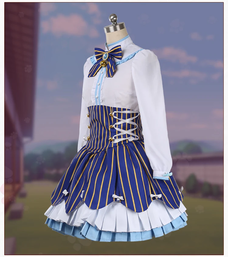 Аниме! NEKOPARA/платье в стиле Лолиты для кошек, раю, ванили, милая униформа, костюм для косплея на заказ, любой размер, для унисекс