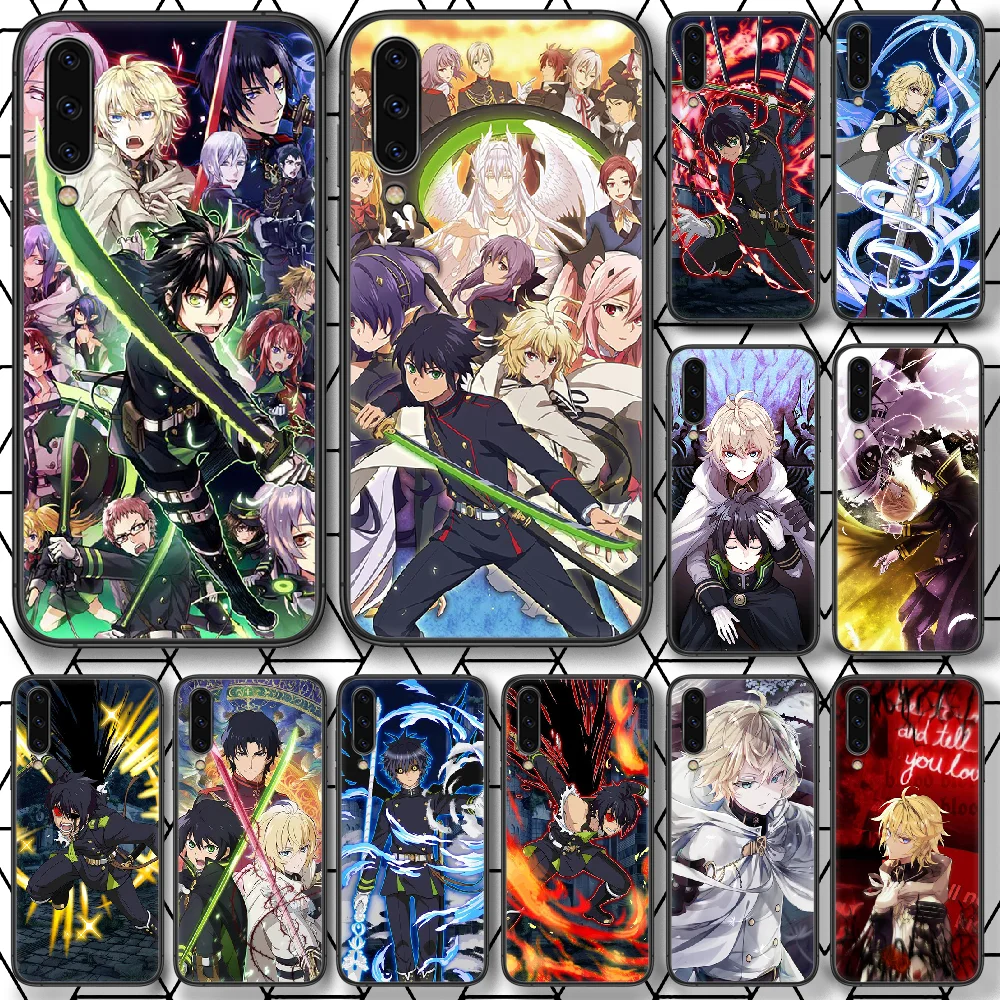 Чехол для телефона Owari no Seraph Of The End Samsung Galaxy A 3 5 7 8 10 20 20E 21S 30 30S 40 50 51 70 71 черный