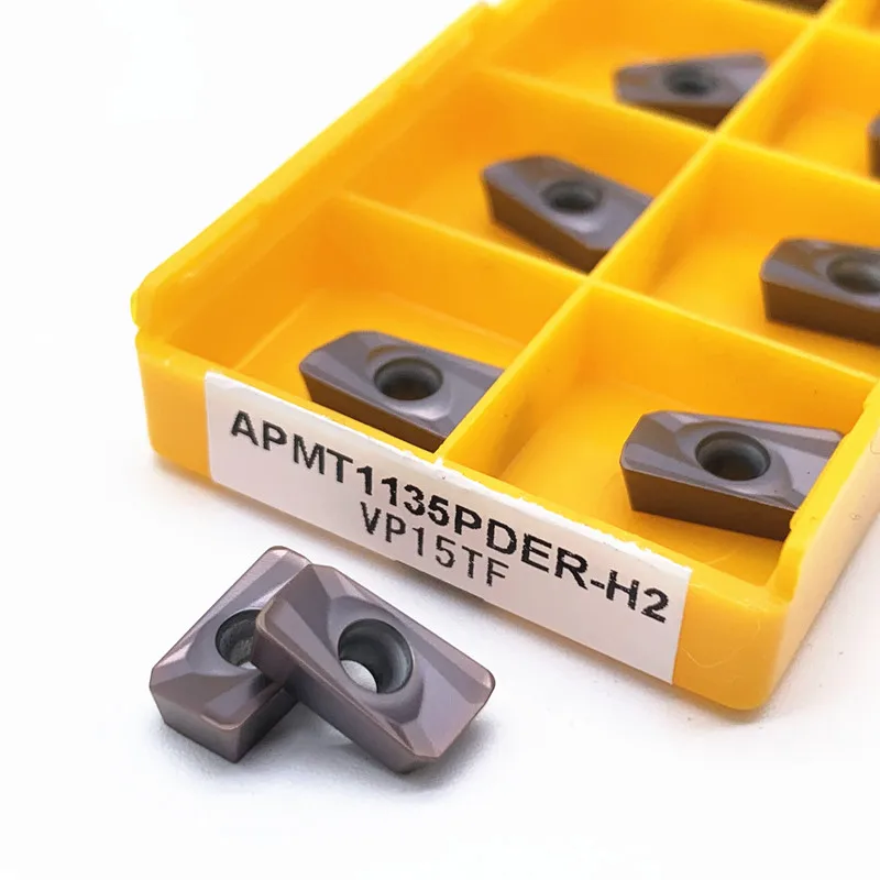 APMT1604 M2 VP15TF H2 APMT1135 vp15tfкарбидный концевой фрезерный инструмент Фрезерный Φ APMT1604PDER