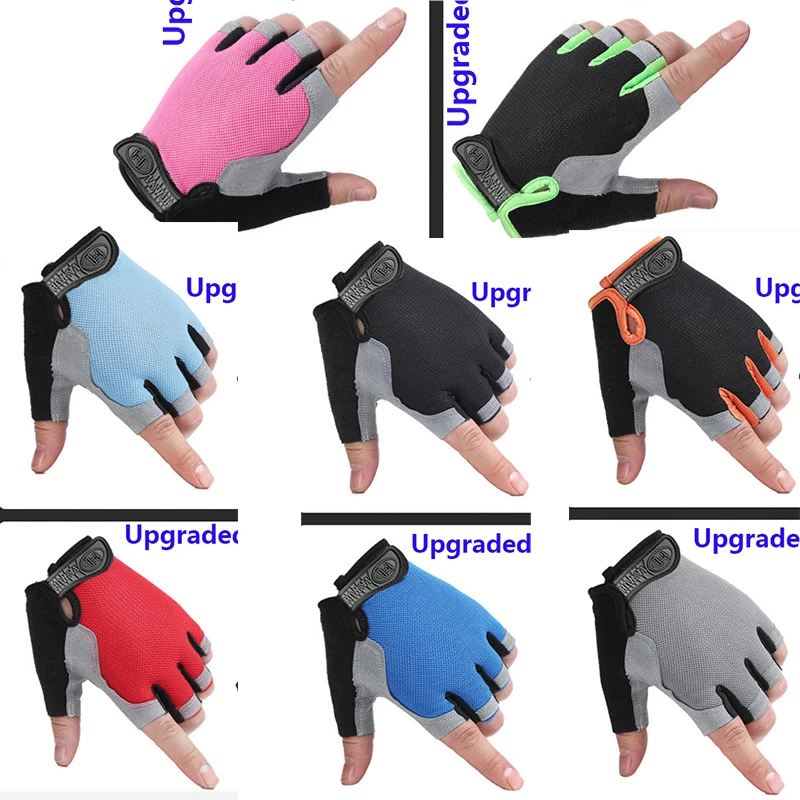 

Men And Women Fashion Fitness Gloves Spring And Summer Sun Protection Half-finger Gloves Non-slip Wear-resistant Cycling Fishing