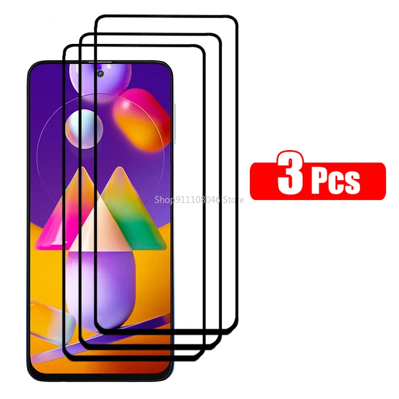 

Закаленное стекло для Samsung Galaxy M31S M51 M31 A02S A51 A71 A12 A21S, Защита экрана для Samsung A41 A31 A21 A02 S20 FE, пленка