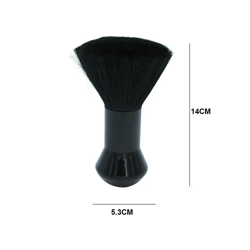 Щетка для стрижки волос на шее Профессиональная парикмахерская щетка барсука с