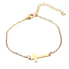 2021 модное классическое женское ожерелье с золотым крестом Обычная креативная Ретро цепочка на свитер 2021 модное ожерелье для женщин