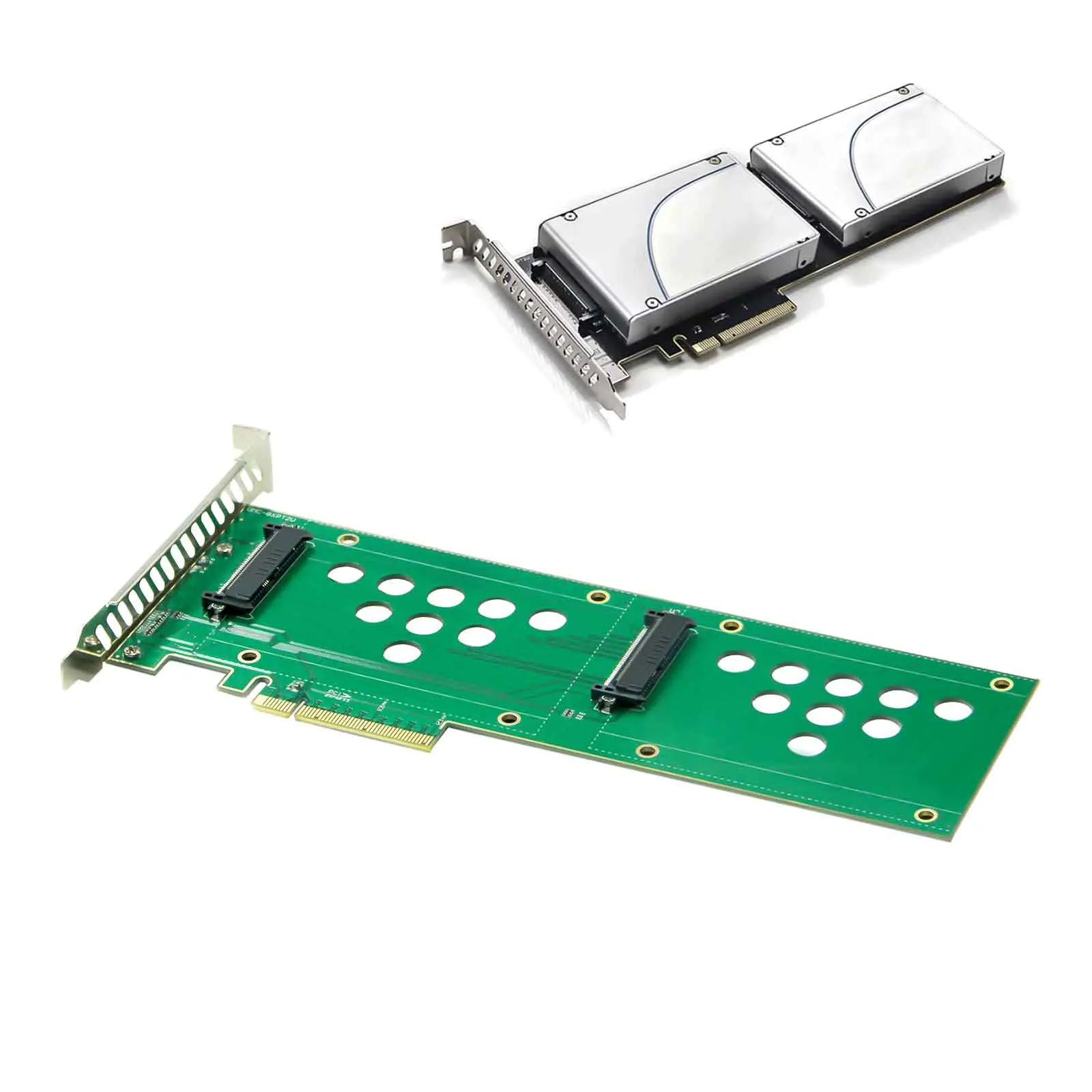 

Адаптер U.2-PCIe для U.2 NVMe SSD PCIe Adapter U.2 PCIe Adapter SFF-8639 интерфейс