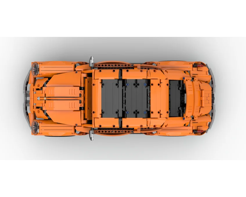 Новый 2021 Жук технологии строительный блок moc 34945 Супер спортивный автомобиль без