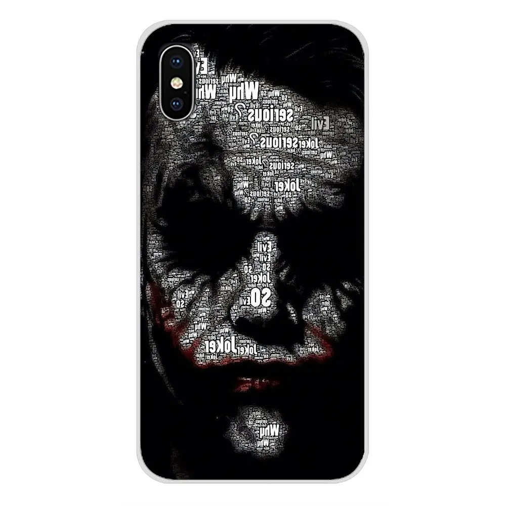 images 1 Для Apple IPhone X XR XS 11Pro MAX 4S 5s 5C SE 6S 7 8 Plus ipod touch 5 6 прозрачный чехол из искусственной кожи ужас фильм Джокер Почему так много - Цвет: images 1