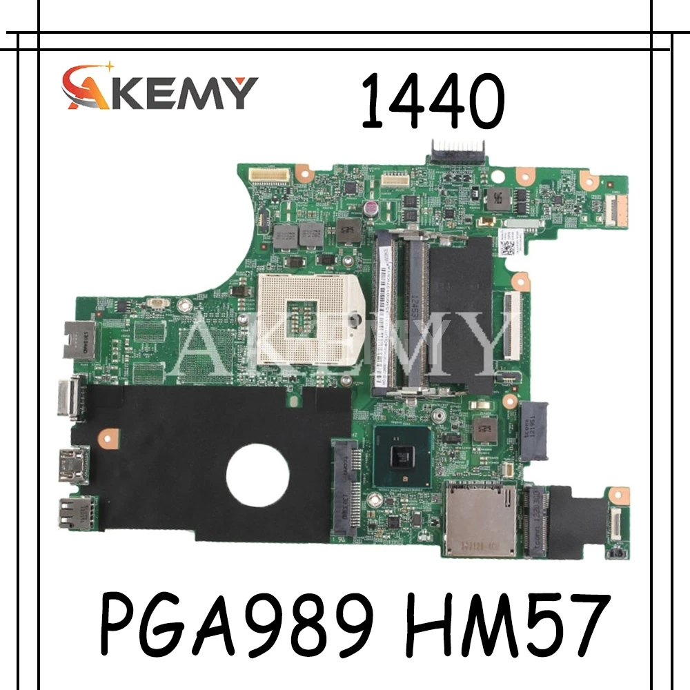 48.4IU0.011 CN-07JFHD 07JFHD для For DELL Vostro 1440 V1440 Тетрадь материнская плата PGA989 HM57 DDR3 100% Тесты
