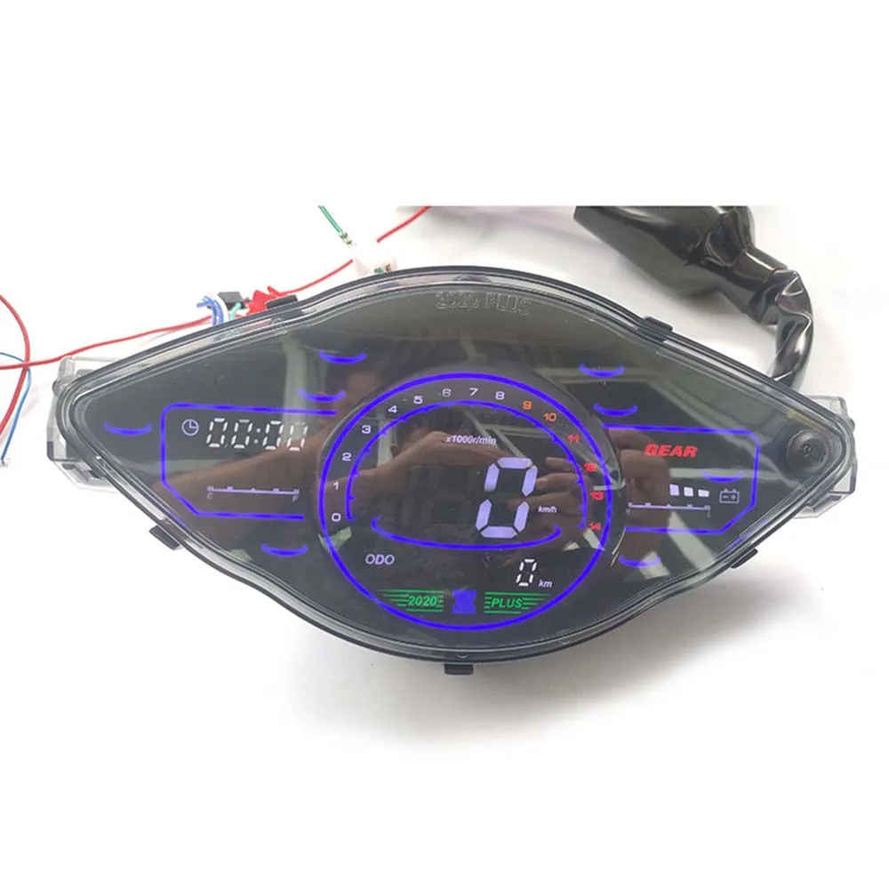 Универсальный цифровой тахометр для мотоциклов с ЖК-дисплеем 1 2 4 цилиндров |