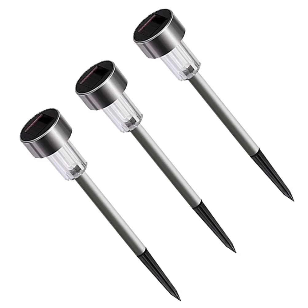 

7PCS/Set Colorful Outdoor LED Stainless Steel Solar Lamp Garden Lawn Lamp