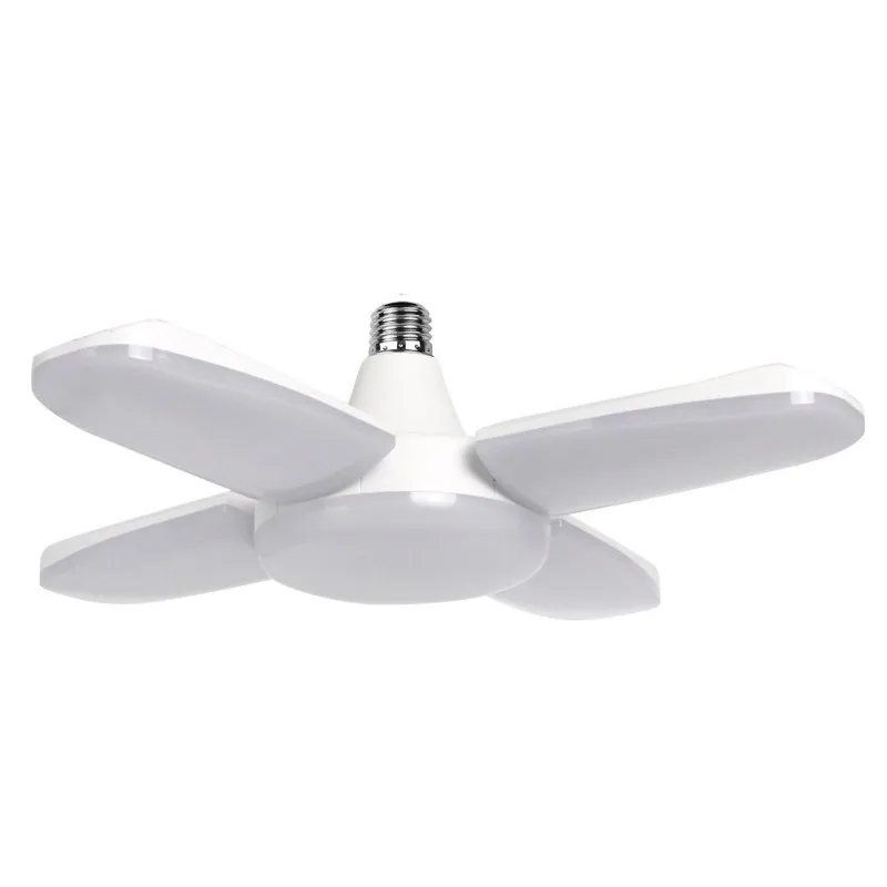 Складная Лампа для гаража 60 Вт лампа в виде четырехлистника складная