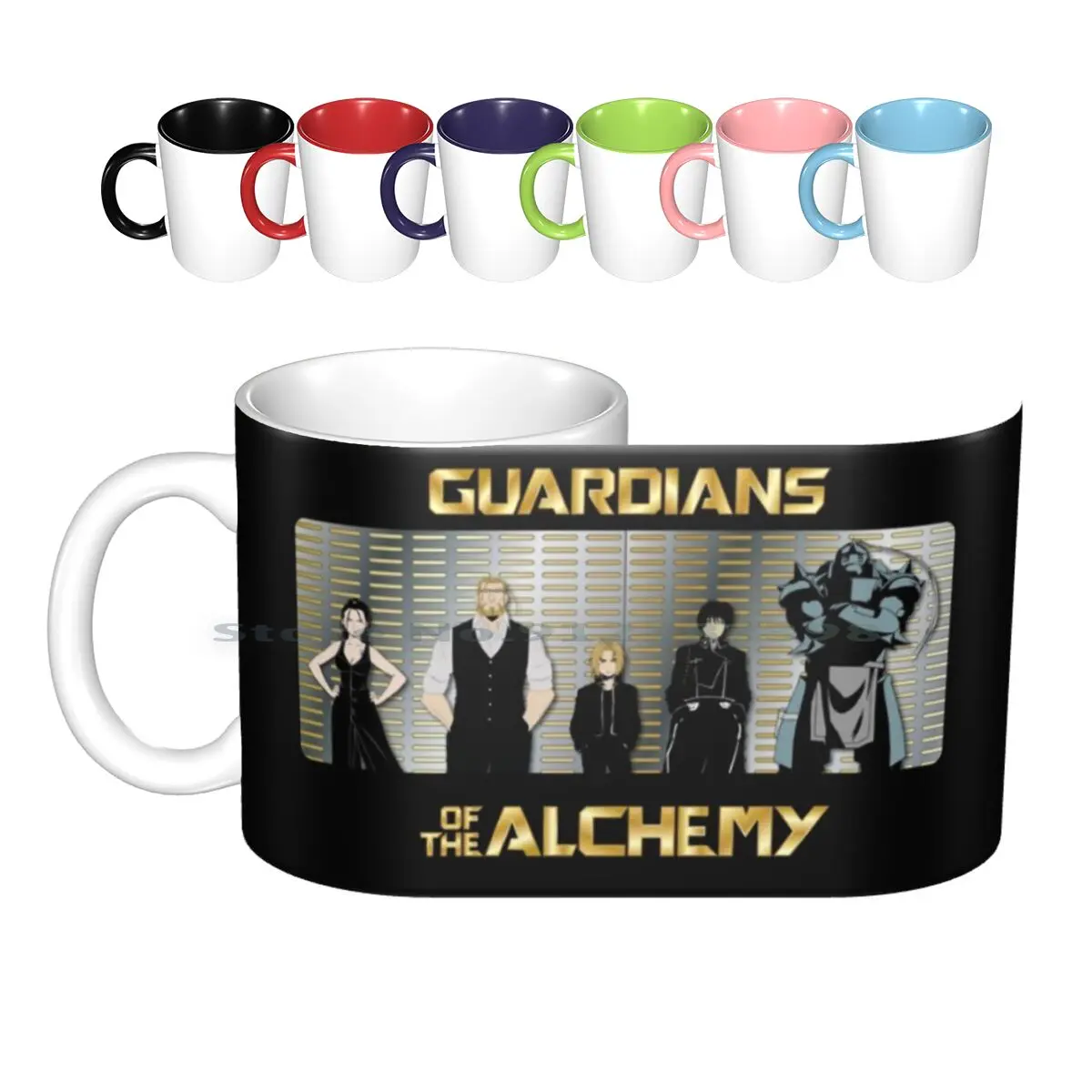 

Guardians Of The Alchemy Ceramic Mugs Coffee Cups Milk Tea Mug Fullmetal Alchemist Fullmetal Alchemist Brotherhood Alchemy