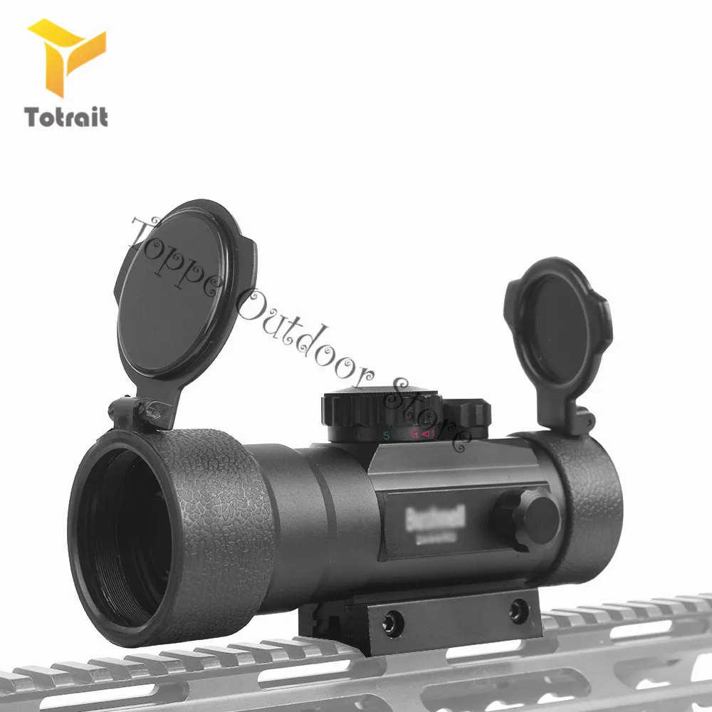 TOtrait открытый 3X44 красный зеленый горошек тактический прицел оптика Red Dot Сфера для