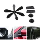 Автомобильный Выпрямитель тока, комплект для снижения уровня шума от ветра, автомобильный стабилизатор сопротивления ветра, декоративный дефлектор для защиты от столкновений