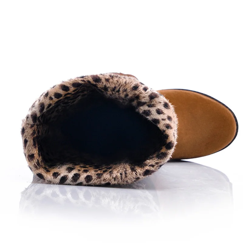 Женские сапоги из замшевой кожи до колена Высокие женская обувь бедра Модные